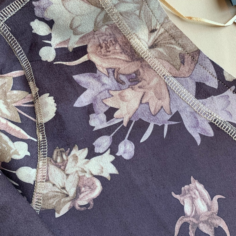 Chelsea & Theodore Printed Faux Suede Jacket - Picture 5 of 6